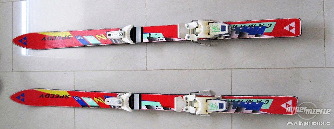 110 cm dětské lyže Fischer Camar - foto 1