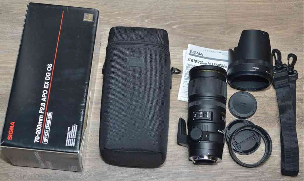 pro Canon - Sigma EX 70-200mm 1:2.8 APO DG OS HSM  - foto 3