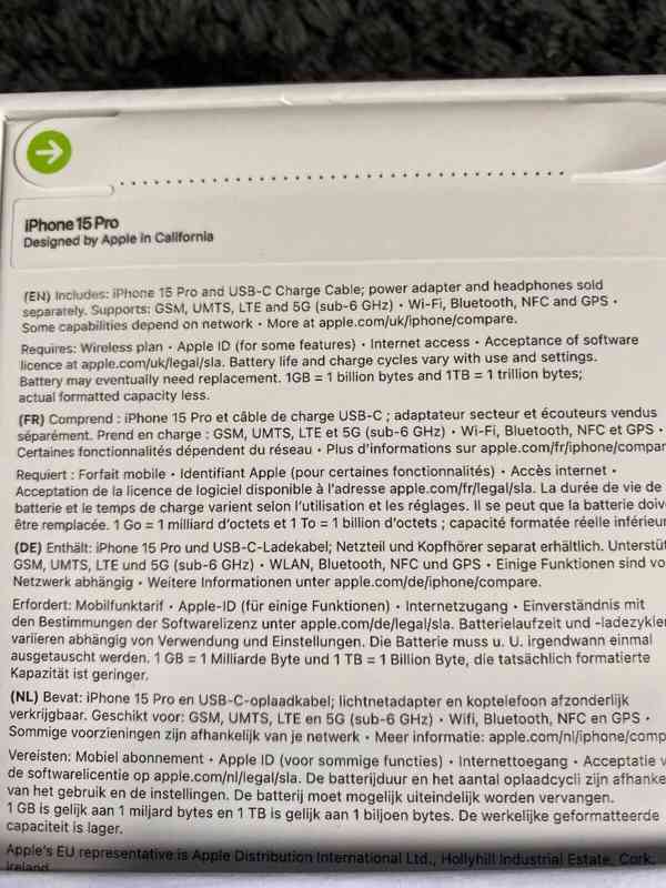 Iphone 15PROMAX NOVY - foto 13