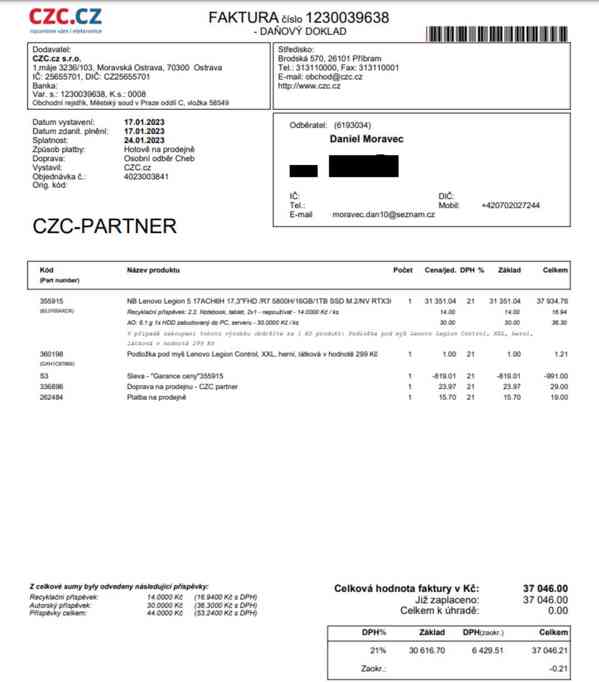 Lenovo Legion 5 17ACH6H AMD Ryzen 7 5800H 1TB disk RTX 3070 - foto 11