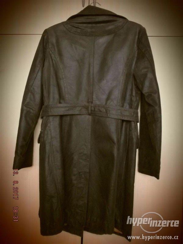 Kožený dámský kabát - foto 2