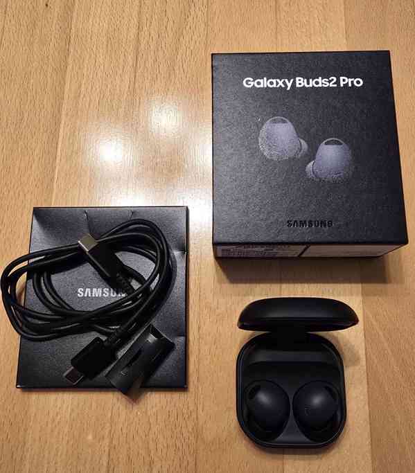 Bezdrátová sluchátka Samsung Galaxy Buds2 Pro Graphite - foto 2
