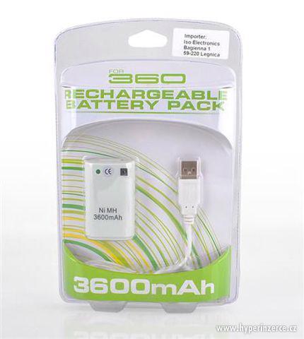 Akumulátor pro gamepad X-Box 360 kapacita 3600mAh