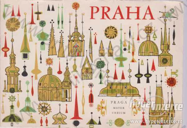 Praha Praga mater urbium v ruštině cca 1960 - foto 1