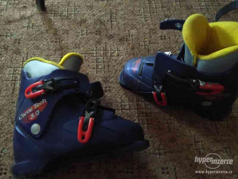 Dětské boty na lyže - foto 1