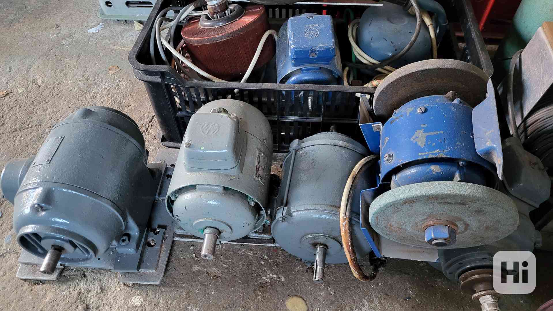 různé elektromotory - foto 1