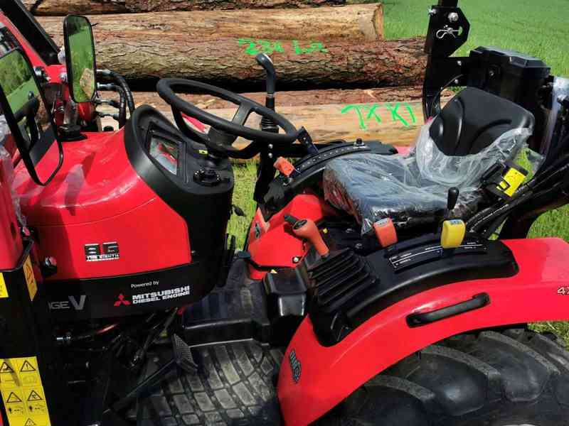 Malotraktor 4 x 4 ,Traktor 25 HP - motor Mitsubishi  - foto 6