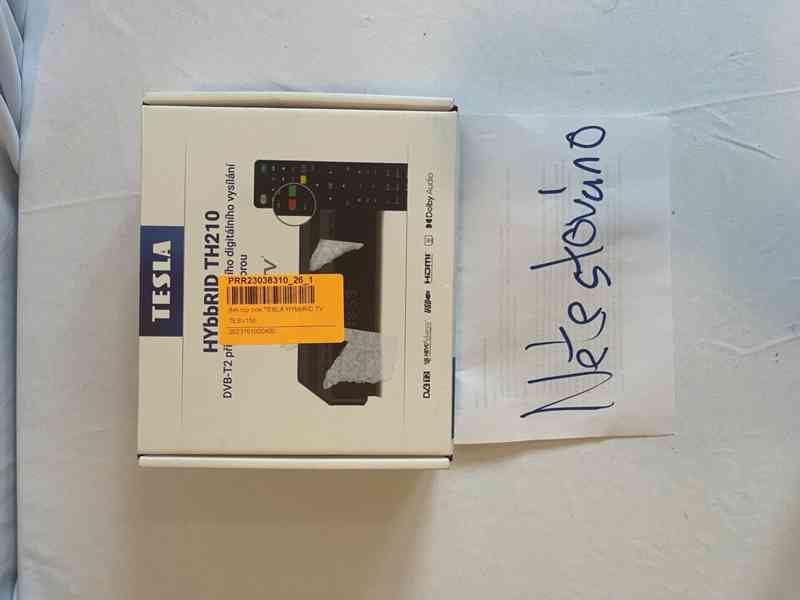TESLA HYbbRID TV TH210 DVB-T2 HbbTV set-top box - netestován