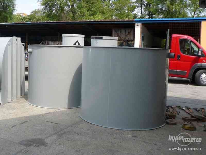 Retenční nádrž na dešťovou vodu, jímka, septik, žumpa - 6m3 - foto 2