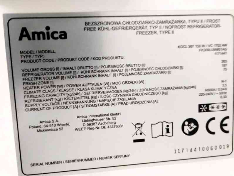 Kombinovaná chladnička s mrazničkou  - foto 6