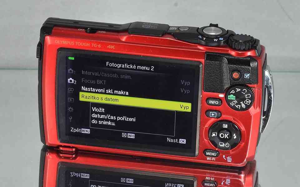 OLYMPUS Tough TG-6 *Vodotěsný *4K VIDEO*RAW*WIFI - foto 7