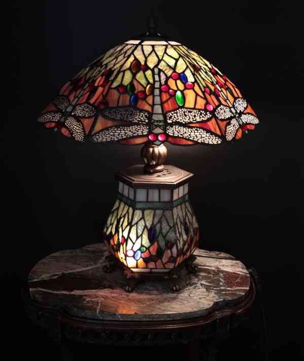 Stolní lampa Tiffany - foto 2