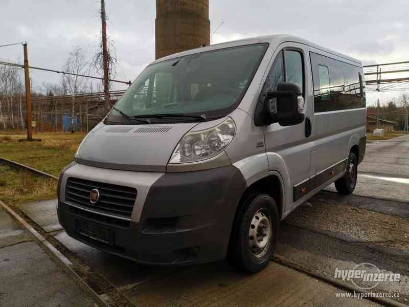 Fiat Ducato Panorama 2.3JTD 88KW,proskléné,9míst,klima,webas - foto 1