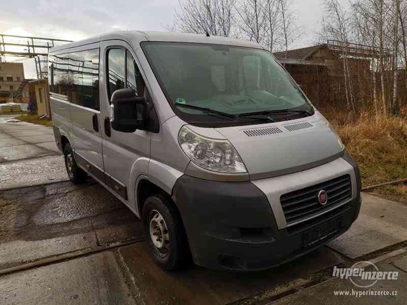 Fiat Ducato Panorama 2.3JTD 88KW,proskléné,9míst,klima,webas - foto 2
