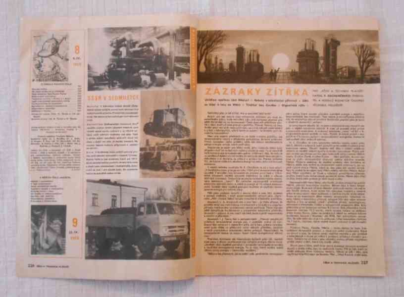 Časopis Věda a technika mládeži rok 1959 číslo 8 - foto 2