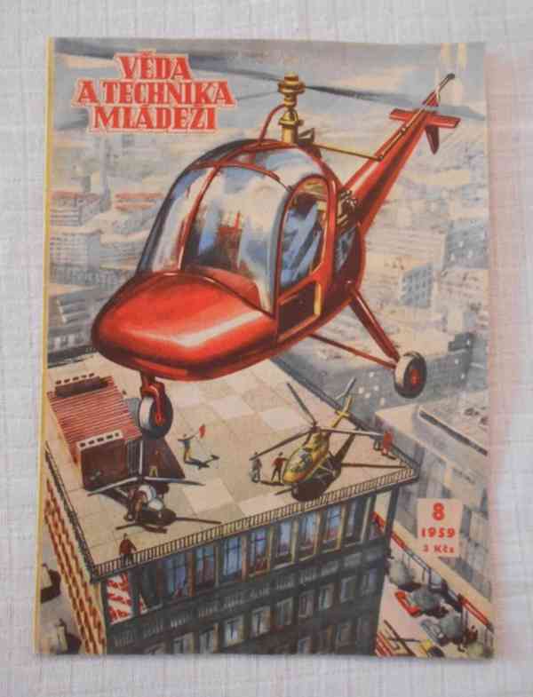 Časopis Věda a technika mládeži rok 1959 číslo 8