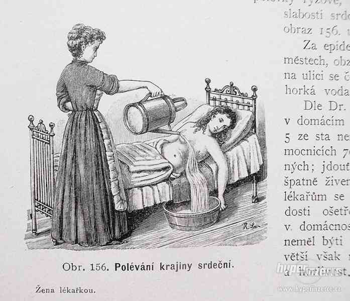 Žena lékařkou, 100 let stará lékařská kniha, rok vydání 1923 - foto 2