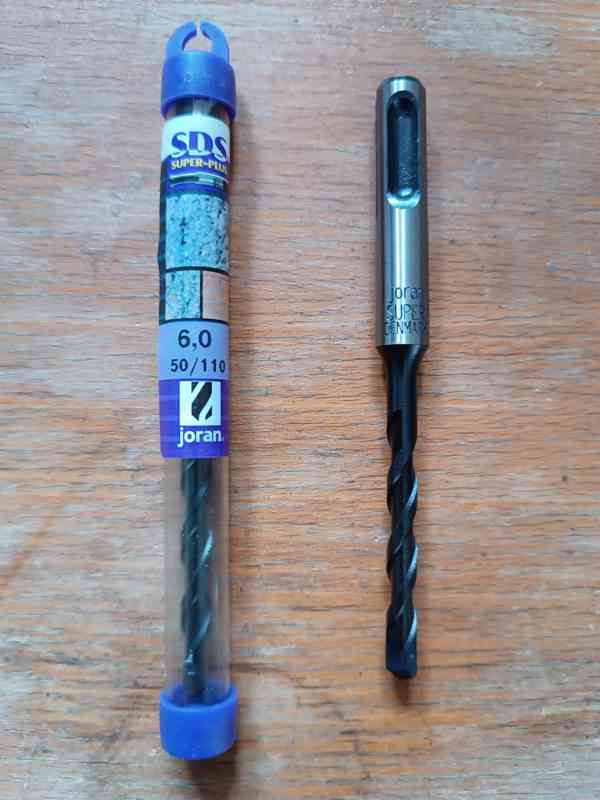 10ks vrtáků SDS plus 6x110 - foto 2