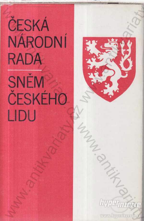 Česká národní rada, sněm českého iidu 1986 ČTK - foto 1