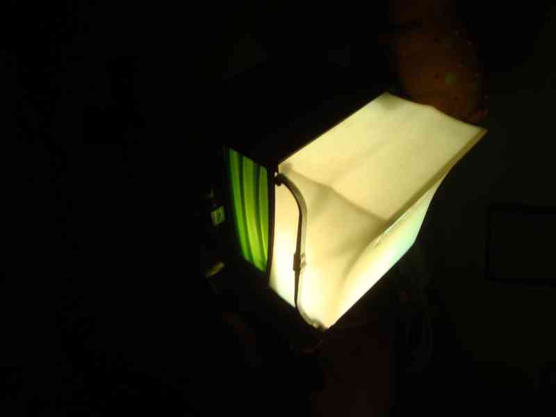 Retro lampa lampička veterán auto autíčko pěkný funkční - foto 17