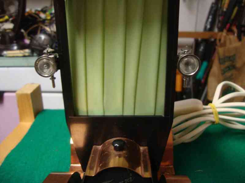 Retro lampa lampička veterán auto autíčko pěkný funkční - foto 4