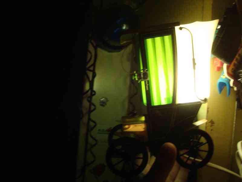 Retro lampa lampička veterán auto autíčko pěkný funkční - foto 14