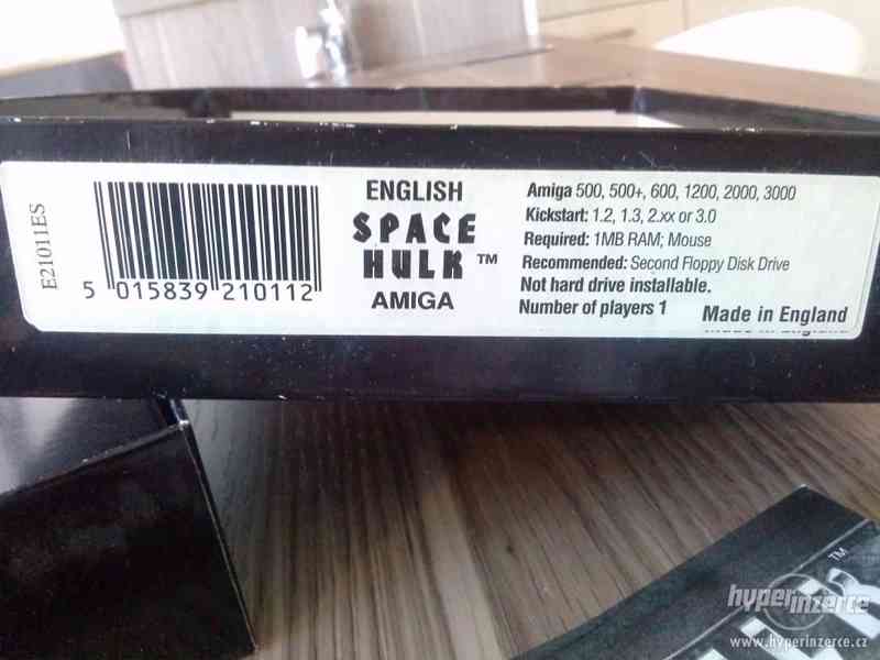 Prodám retro SPACE HULK pro AMIGA ve velice dobrém stavu. - foto 4