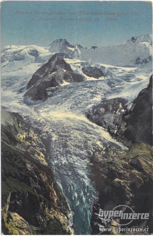 Stará pohlednice Tyroly - Ortler Gletscher - foto 1