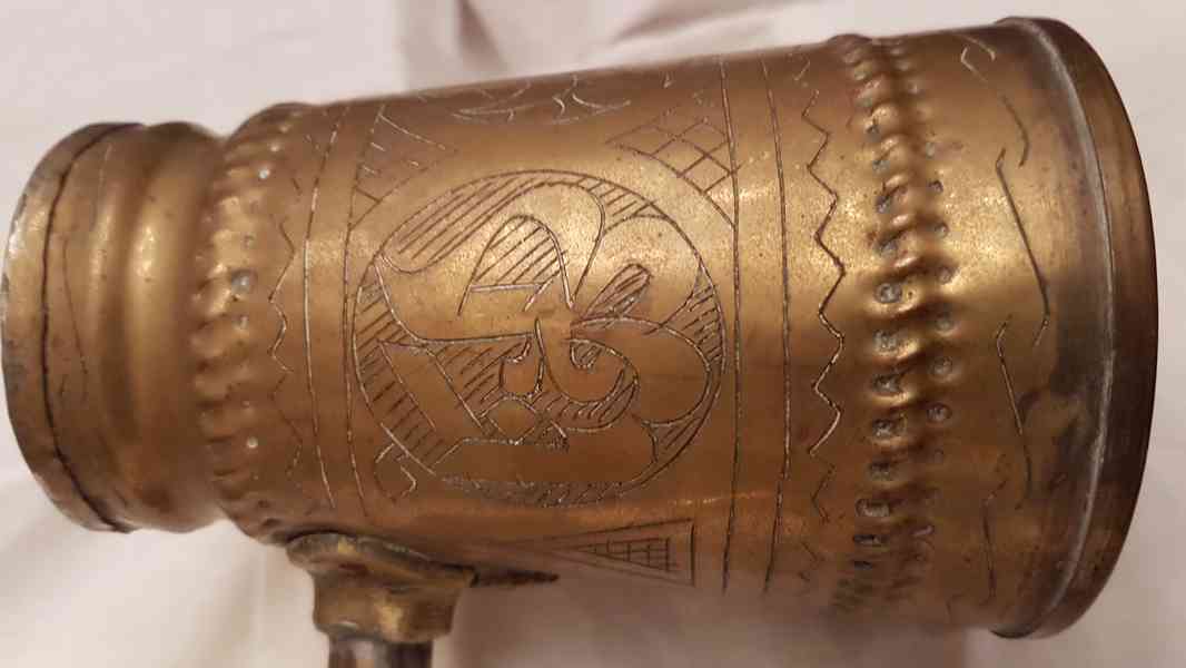 Starožitná mosazná arabská džezva - foto 4