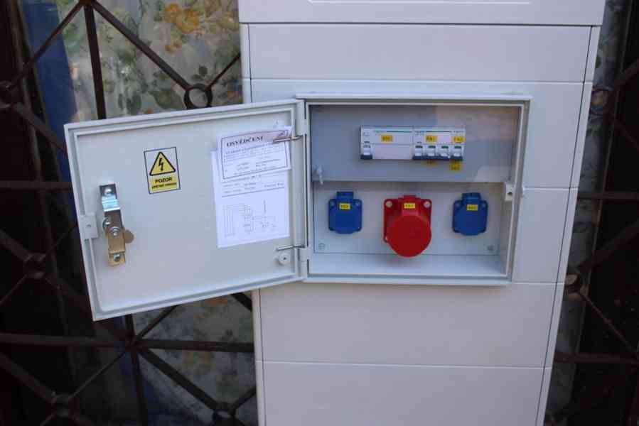 Sestava HELGA 2H-N-C (ER212+ZS16) elektroměrová a zásuvková  - foto 5