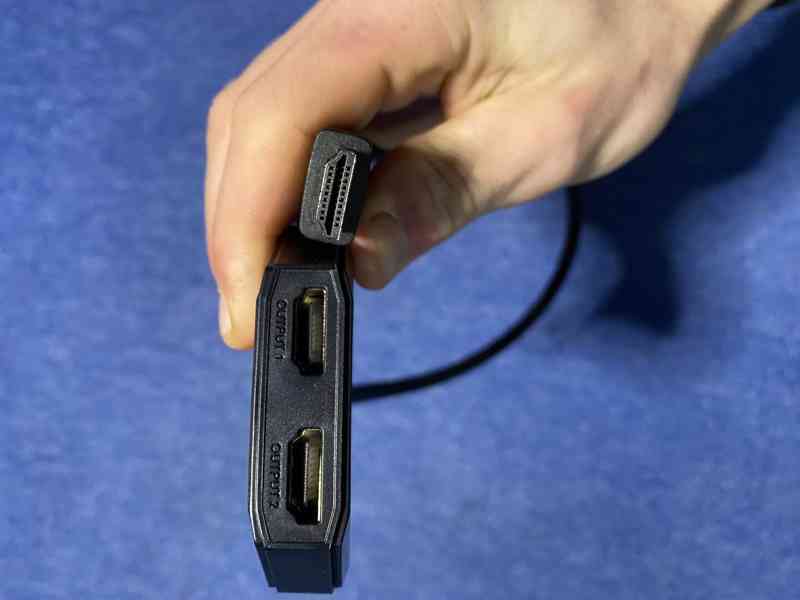 Topyiyi HDMI rozbočovač, 1 vstup a 2 výstupy - foto 2