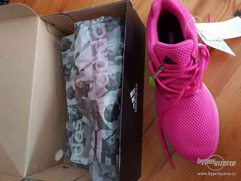 běžecké boty Adidas růžové - speciální edice, NOVÉ - foto 2