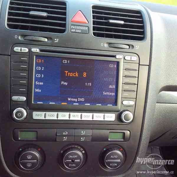 VOLKSWAGEN GOLF GT SPORT, 2008 Automat, navigace - foto 8