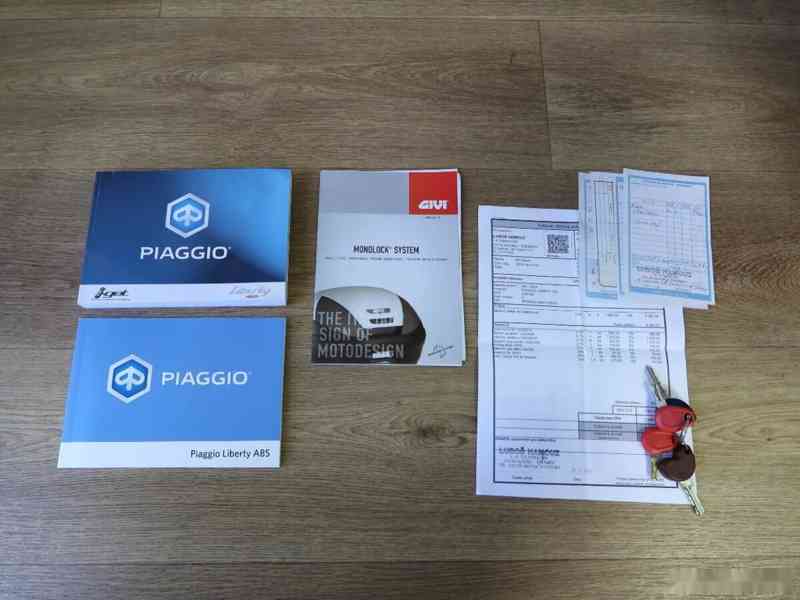 Piaggio Liberty S 125 ABS původ ČR, 1.majitel, 14400km - foto 10
