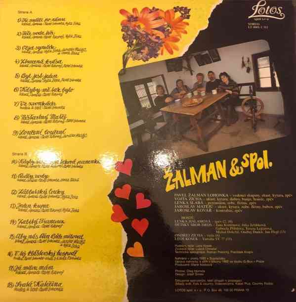 Žalman & Spol. – Tu neděli po ránu (LP) - foto 2