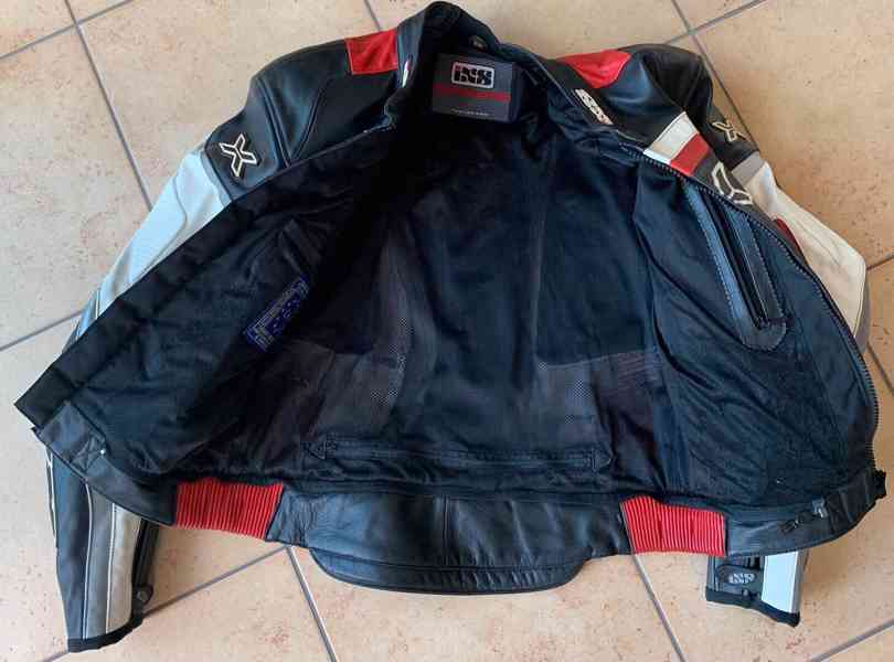 Kožená moto kombinéza iXS - foto 4