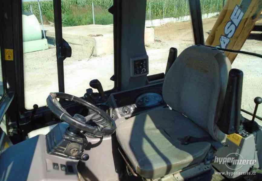 traktor bagr CASE 580SM, rok 2002, 8600hodin - foto 4