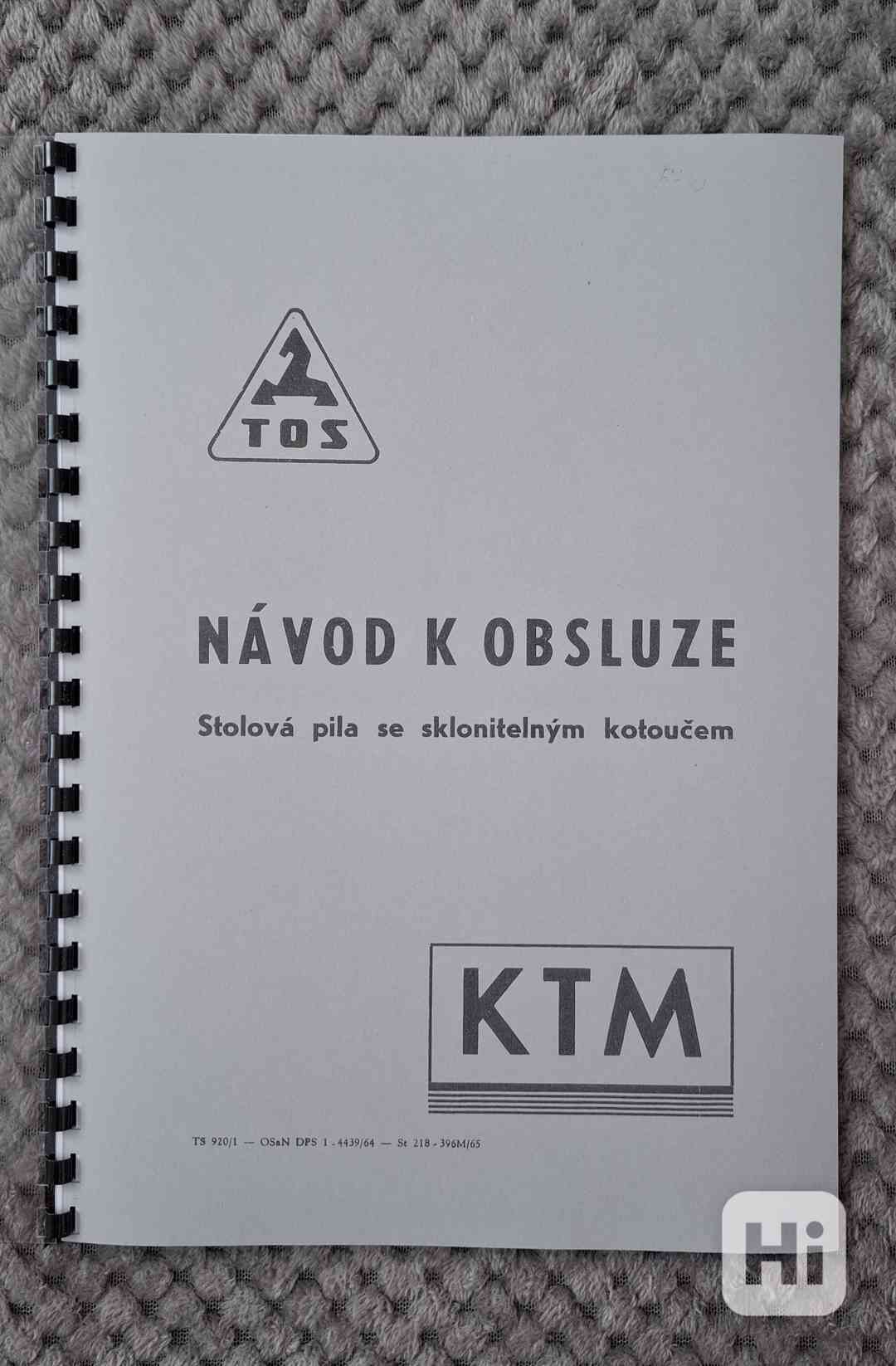 Návod pily KTM - foto 1