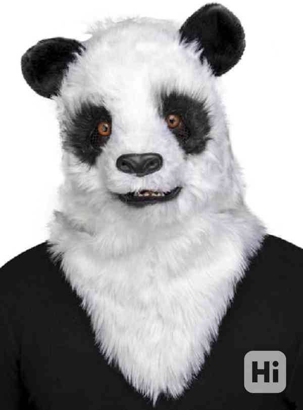 Prodám zvířecí (nebo masopustní) masku medvídka pandy 400 Kč