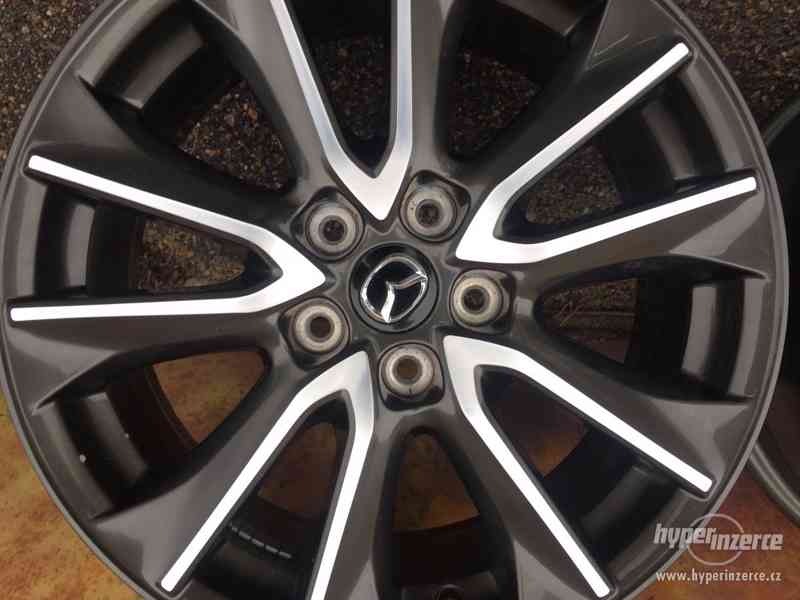 2x originál alu ráfek Mazda CX-3 sport - R18 model 2015 - foto 2