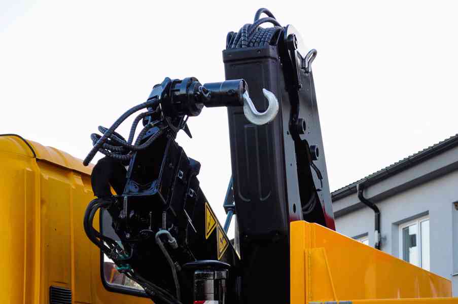 SCANIA P380 6X4 SKLÁPĚČ / VYKLÁPĚČ + HYDRAULICKÁ RUKA EURO4 - foto 30