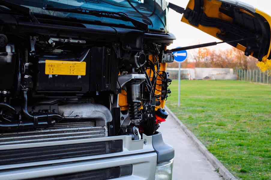 SCANIA P380 6X4 SKLÁPĚČ / VYKLÁPĚČ + HYDRAULICKÁ RUKA EURO4 - foto 44