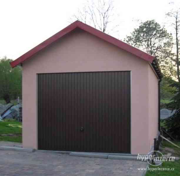 Montované garáže s omítkou - foto 2