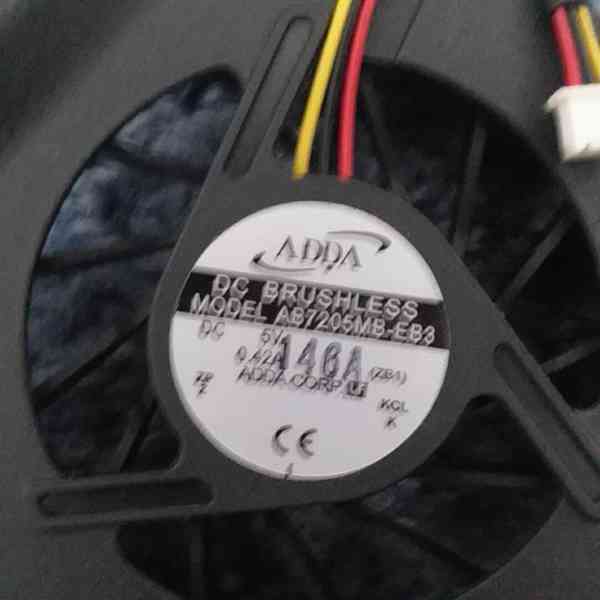 ZBRUSU NOVÝ VENTILÁTOR PRO ACER TRAVELMATE 4670 NEBO PODOBNÉ