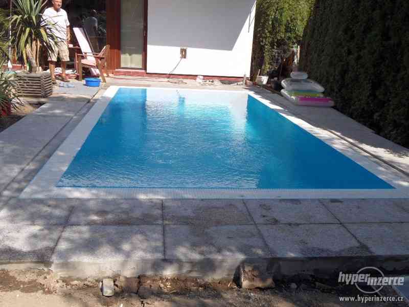 Luxusní přelivový bazén 660x330x120 AKCE - foto 2
