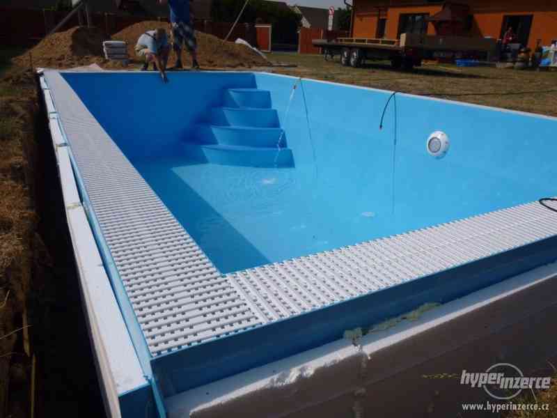 Luxusní přelivový bazén 660x330x120 AKCE - foto 4