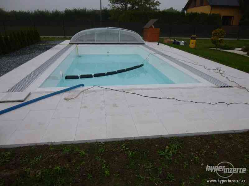 Luxusní přelivový bazén 660x330x120 AKCE - foto 5
