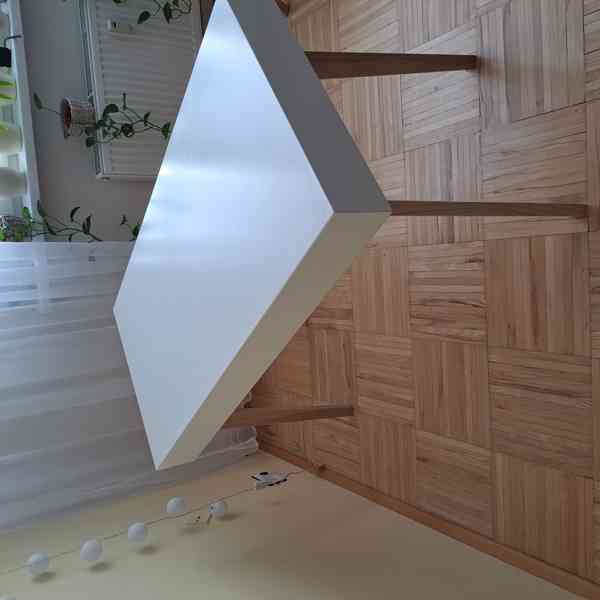 Designový psací pracovní stůl - 120x60 - skandinávský styl - foto 2