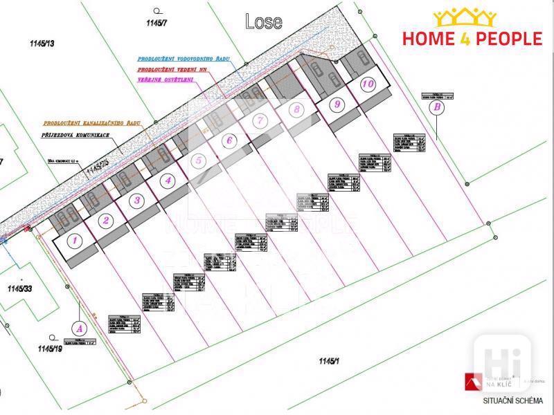 Prodej řadového rodinného domu 4+kk s garáží, Uherský Brod - Těšov s pozemek (č.6) 624 m2. - foto 2