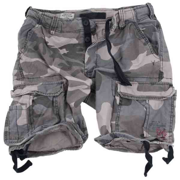 Kraťasy Airborne Vintage Shorts - nightcamo - foto 2